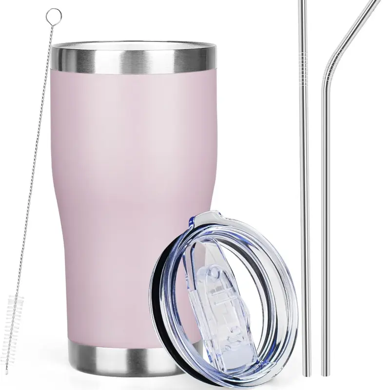 Stainless Steel Insulated Tumbler with Leak-Proof Lid