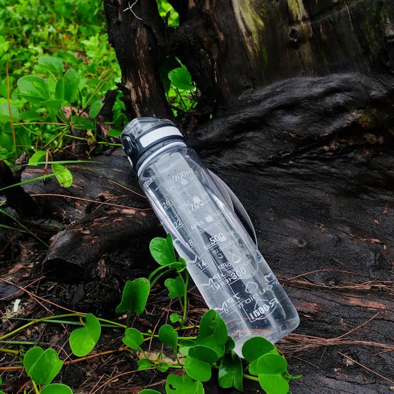 Water Bottle with Time Marker-2