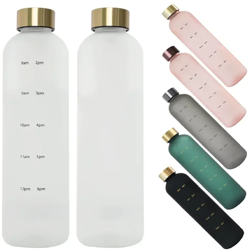 1000ML Plastic Water Bottle With Scale