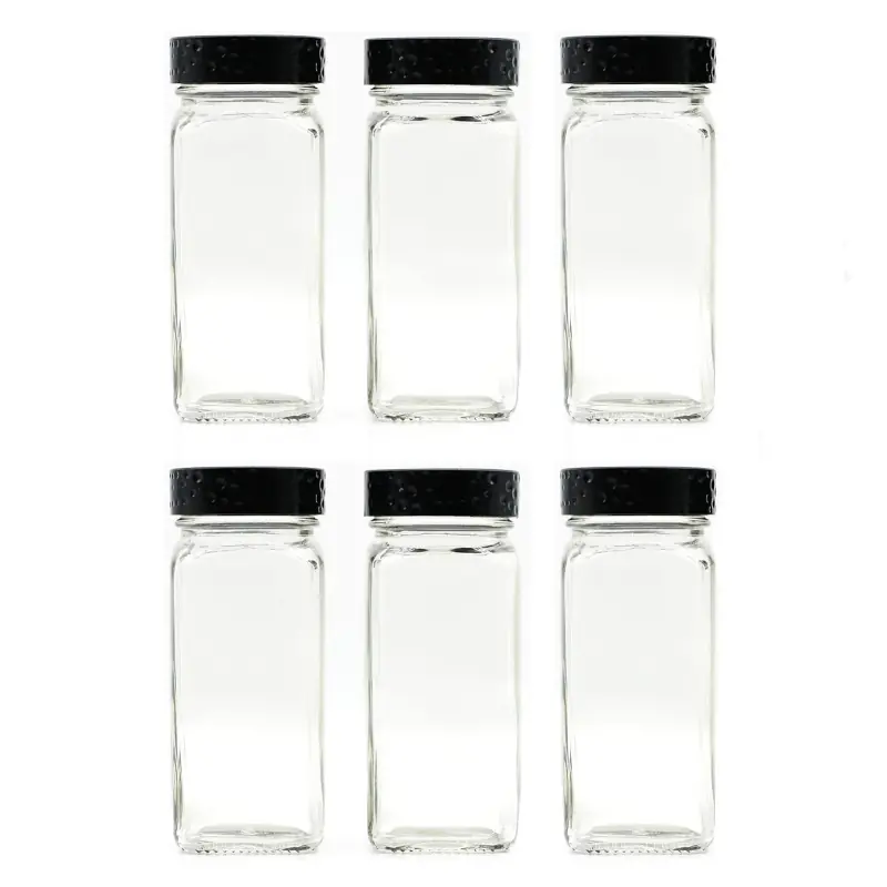 Square Spice Bottles