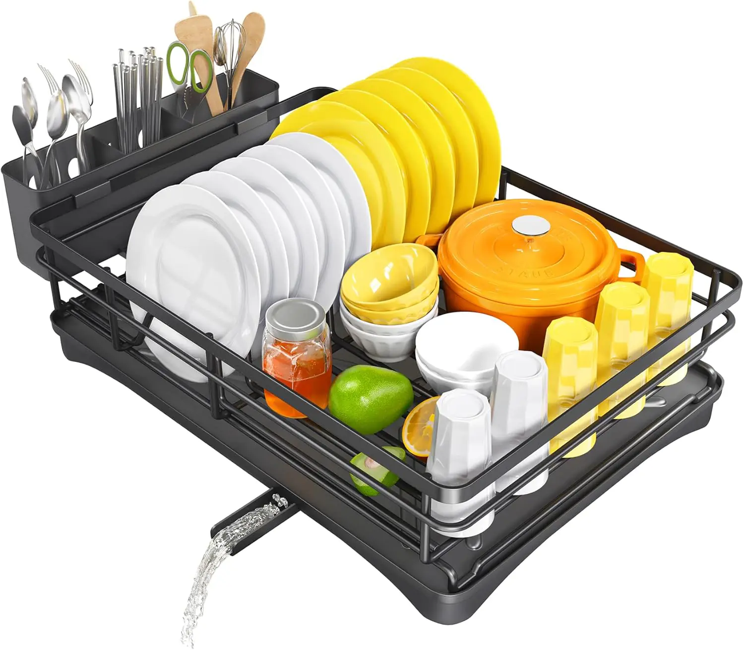 Dish Rack with Drainboard Wholesale