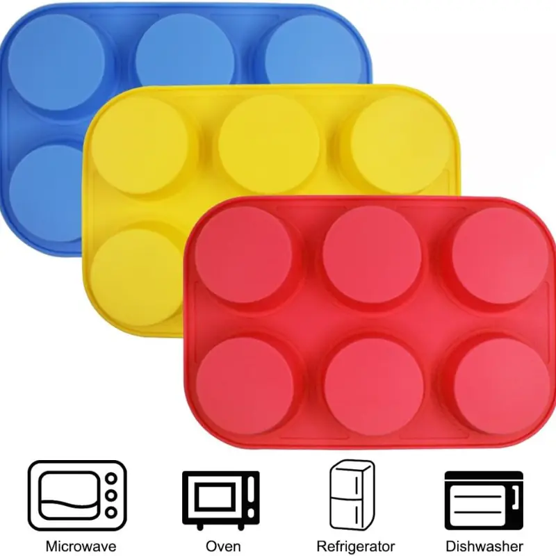 Non-Stick Silicone Baking Molds