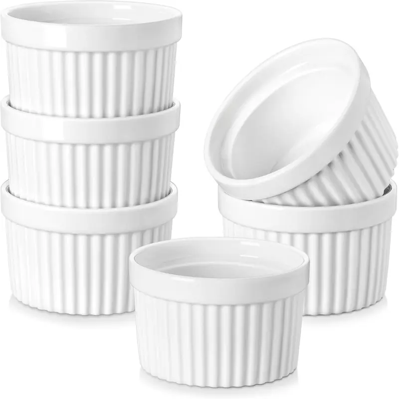 Ceramic Souffle Dishes Set