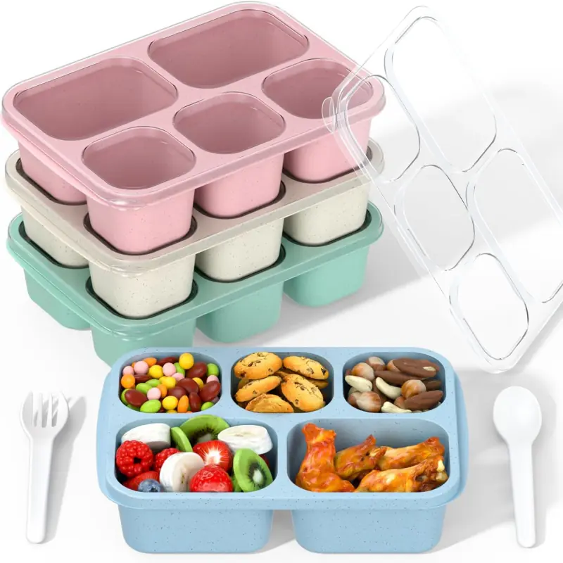 Reusable Food Storage Snack Containers