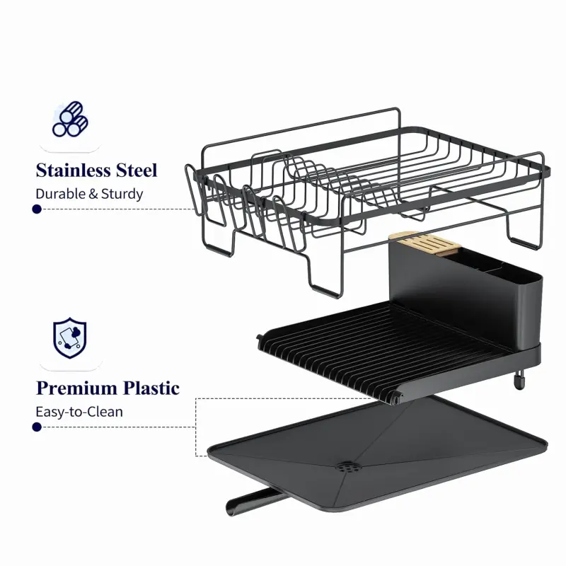 Kitsure Large Dish Drying Rack