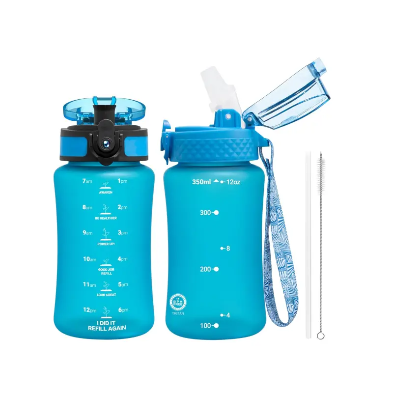 Water Bottles with Straw & Chug Lids