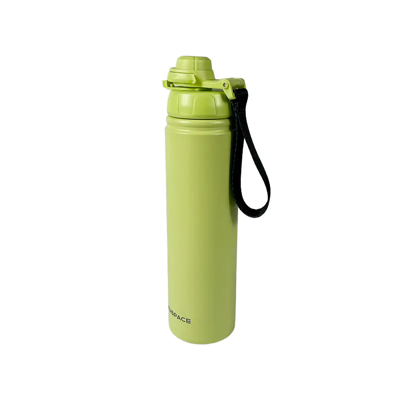 Portable Leak - Proof Sports Water Bottle with Strap