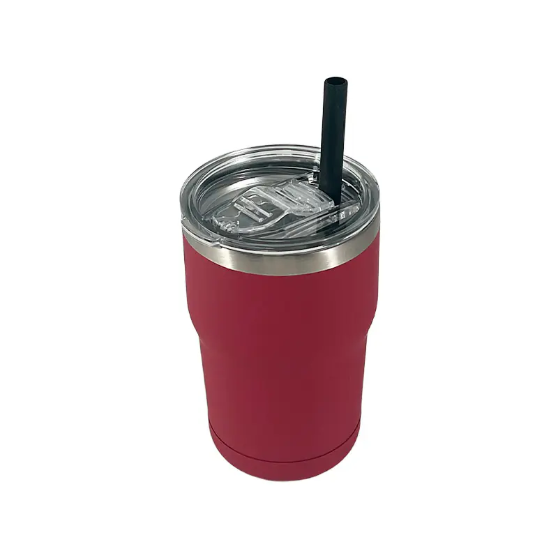 Stainless Steel Travel Mug with Straw Wholesale