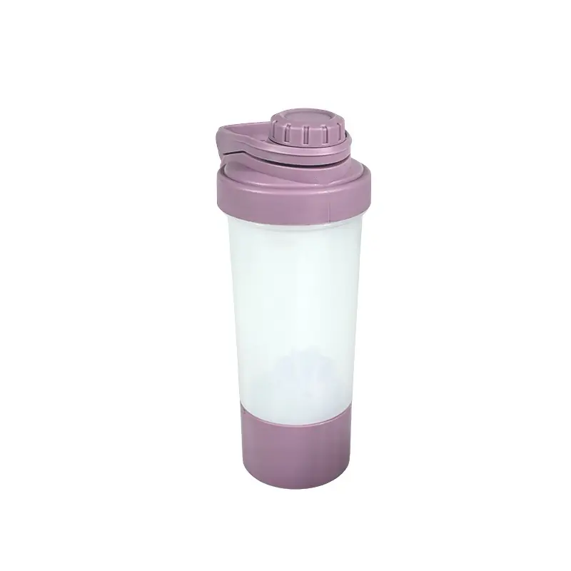 Two - Toned Sports Shaker Bottle with Mixer Ball