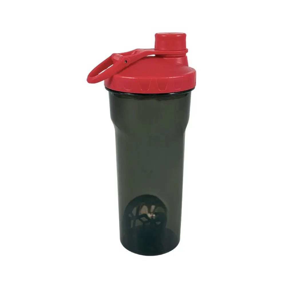 Sports Shaker Bottle with Carry Loop and Mixer Ball