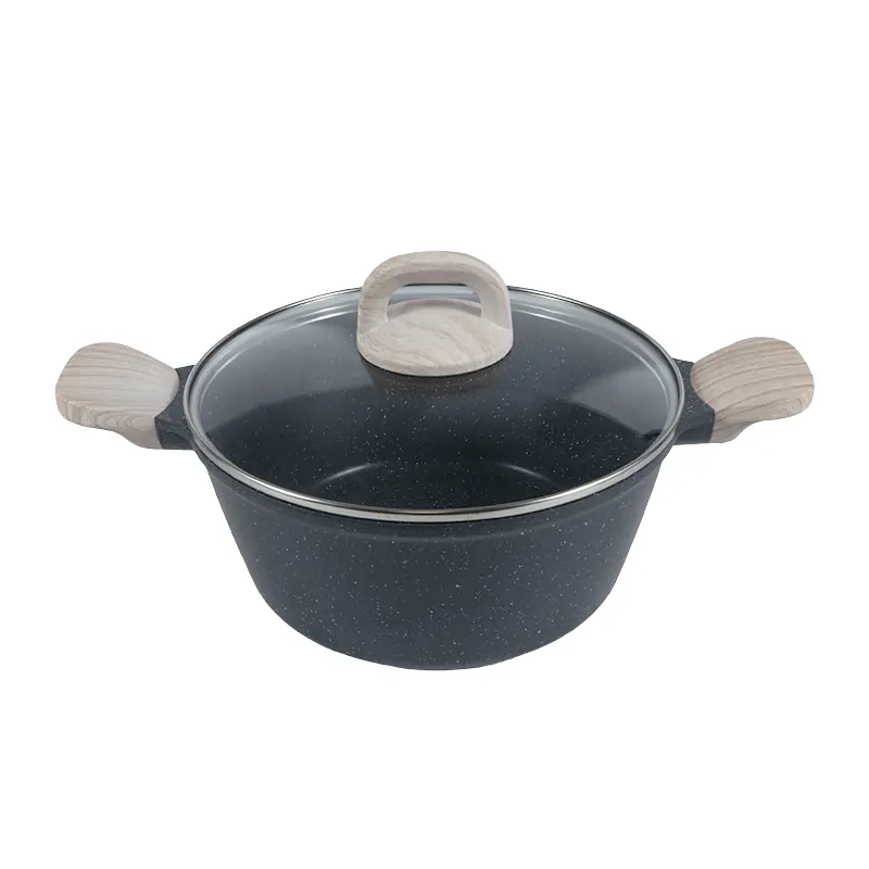 DIE-CAST ALUMINUM 24CM CASSEROLE WITH LID Wholesale