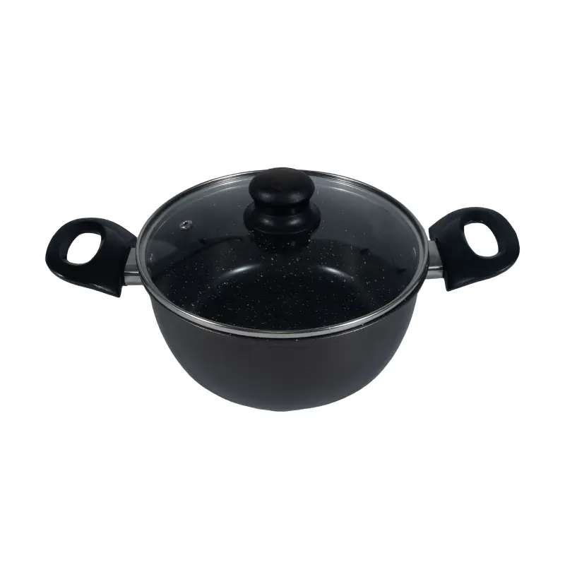 IRON 20CM CASSEROLE WITH LID