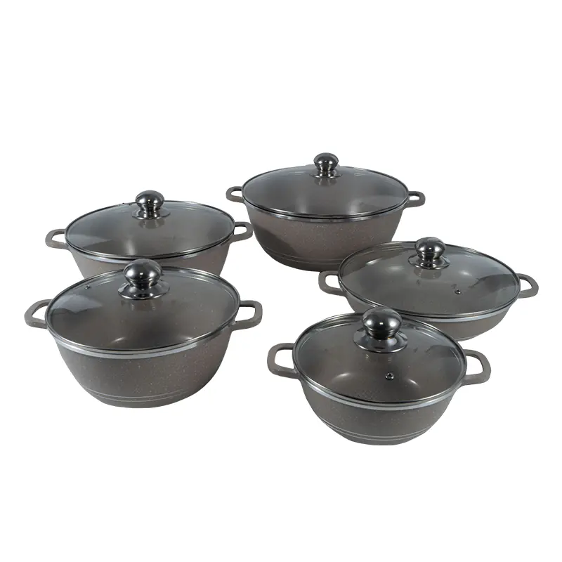 Die-Cast Aluminum Cookware Set Wholesale