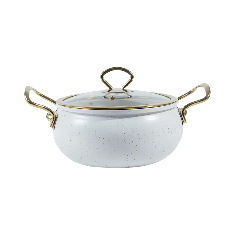 Pressed 20cm Aluminum Casserole with Lid Wholesale