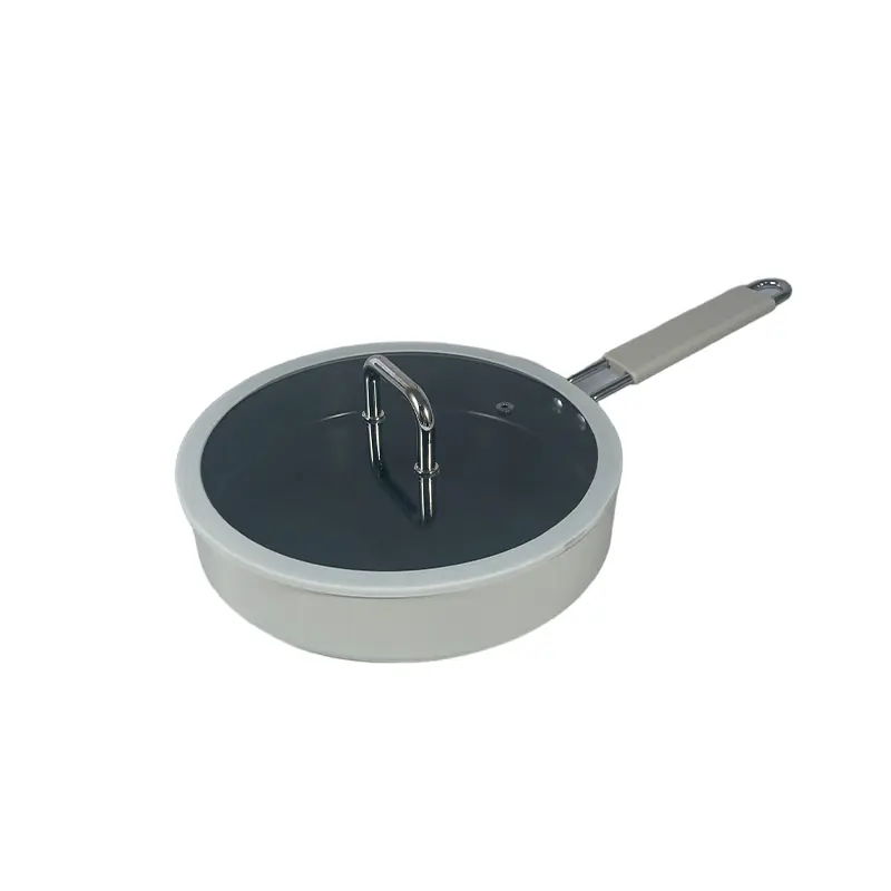 24cm Carbon Steel Frypan with Lid Wholesale
