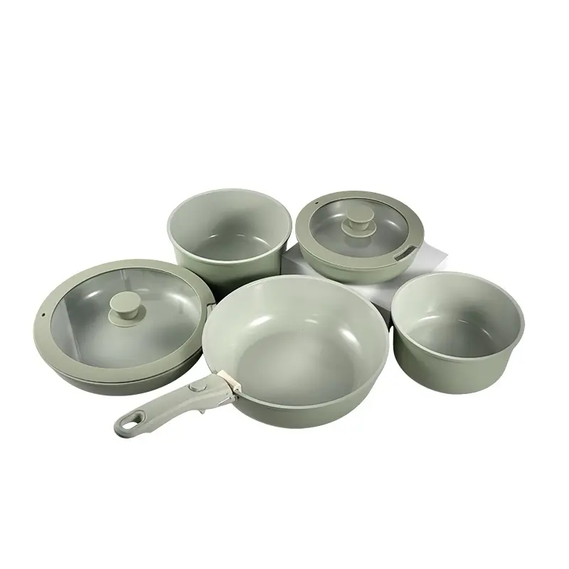 Die-casting Aluminum Cookware set Wholesale