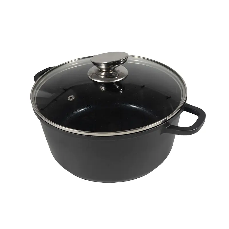 Die-cast Aluminum 24cm Casserole with lid Wholesale