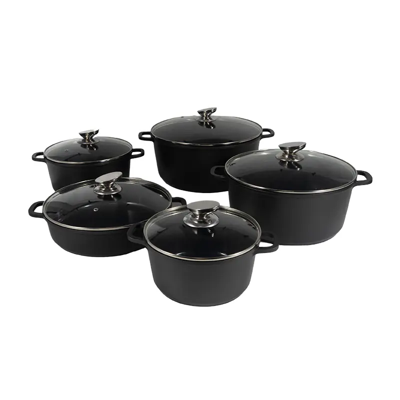 Die-cast Aluminum Cookware Set Wholesale
