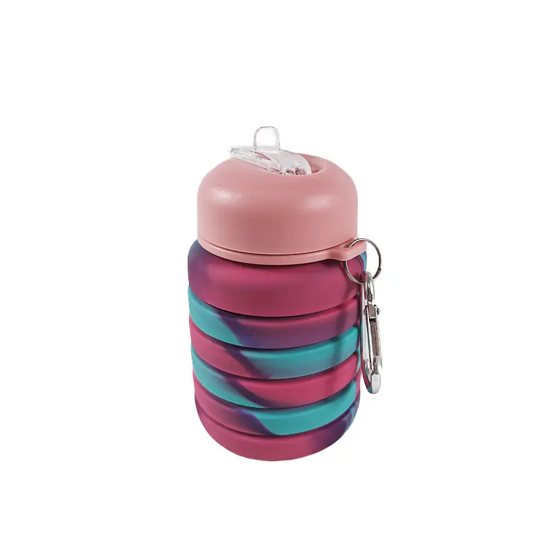 Foldable Sports Silicone Water Bottle