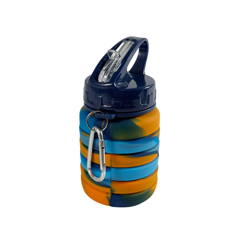 Collapsible Sports Silicone Water Bottle