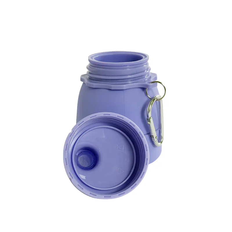 AU-BT0137 (2)-2025090903321590 Leakproof Silicone Collapsible Water Bottle