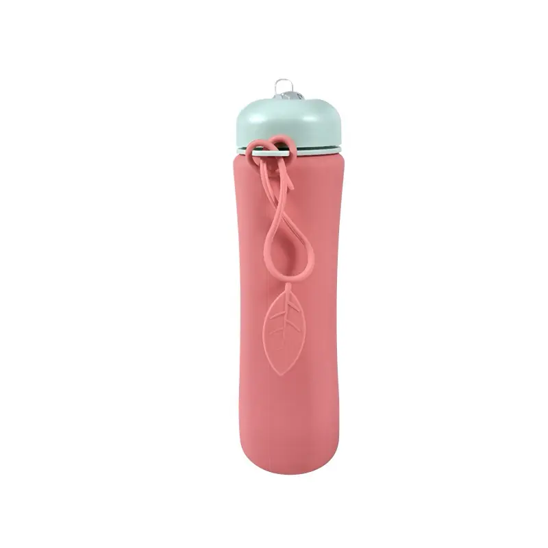 Silicone Portable Water Bottle with Strap Wholesale