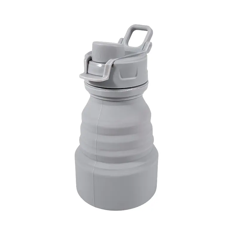 Leak-Proof Foldable Reusable Bottle Supplier--Front