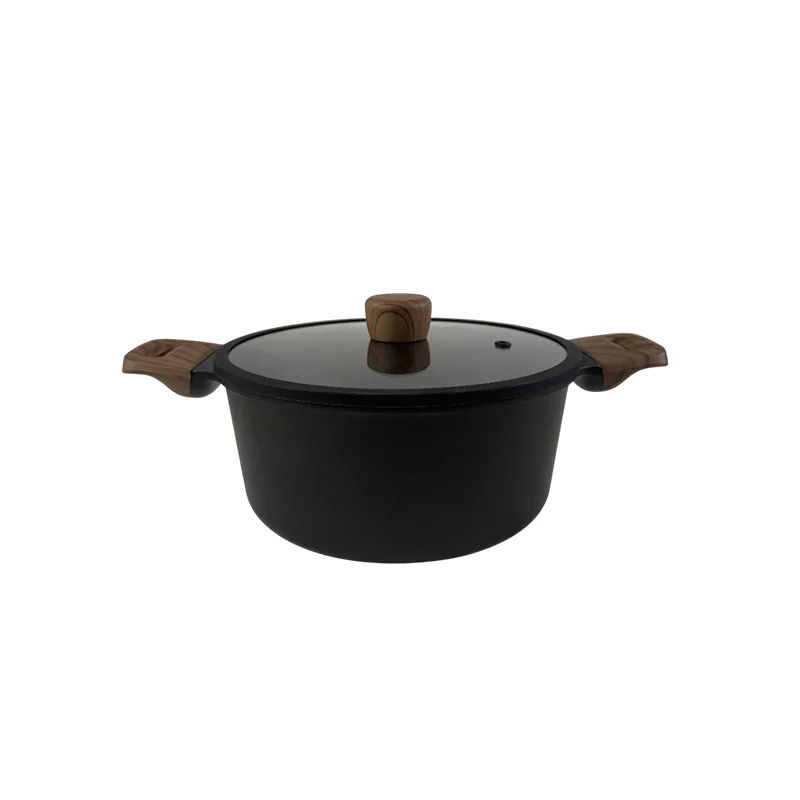 Die-cast Aluminum 24cm Casserole with lid Wholesale
