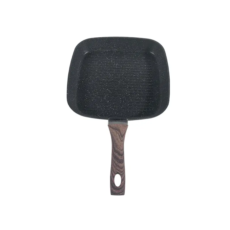 صينية شواء مربعة من الألومنيوم المطروق 28 سم بالجملة