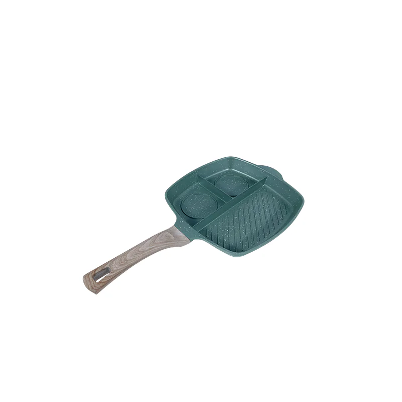 صينية شواء متعددة الأقسام مانعة للالتصاق بالجملة 4