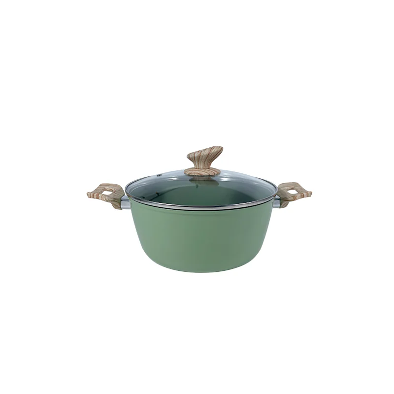 Elegant Green Casserole Wholesale Front