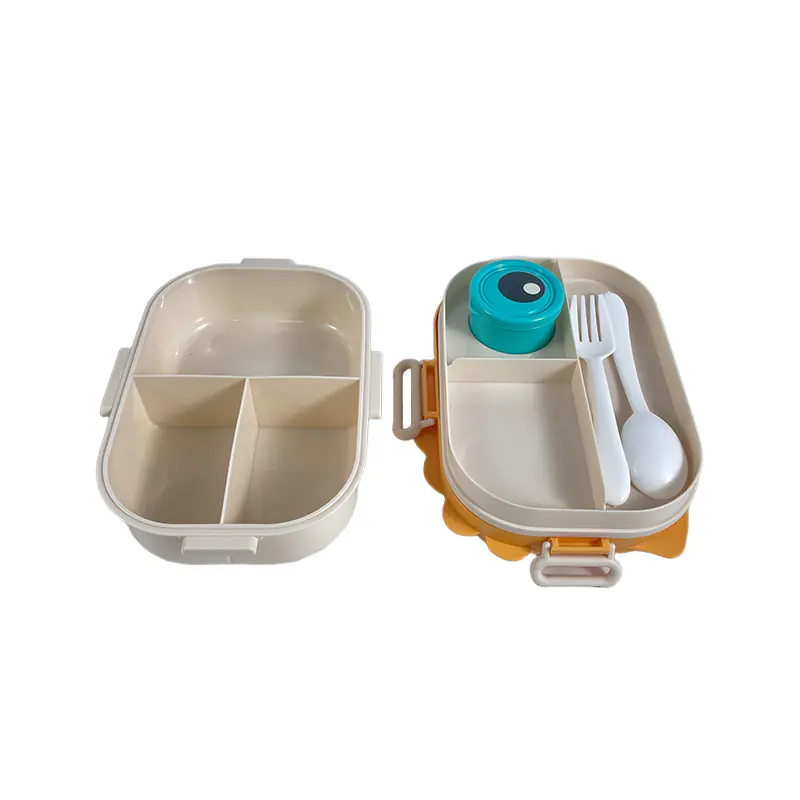 Dino - Themed Kids Lunch Box with Utensils for Wholesale