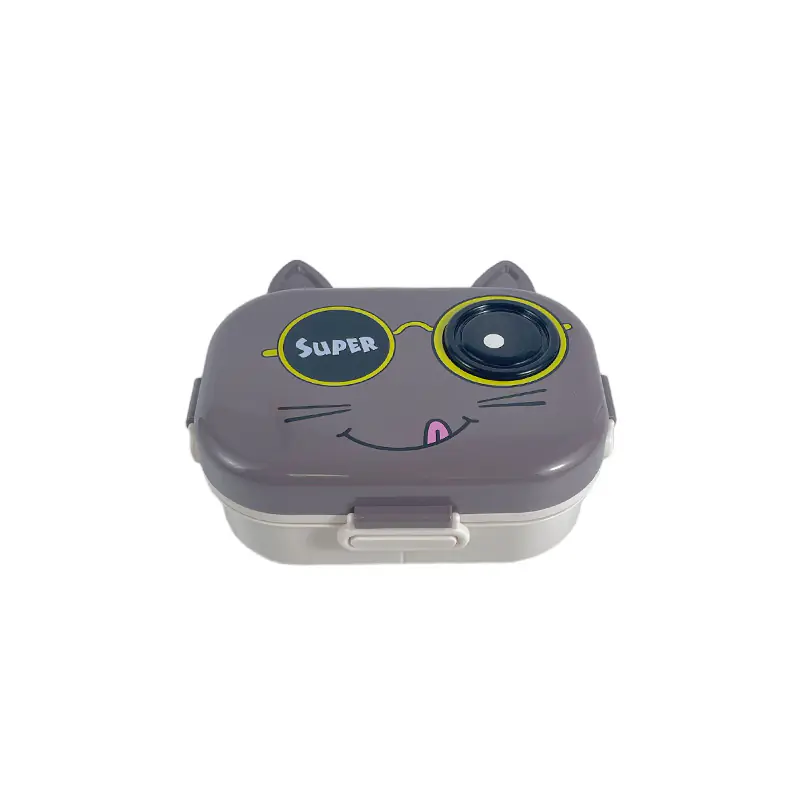 Super Cat - Themed Kids Lunch Box with Utensils for Wholesale