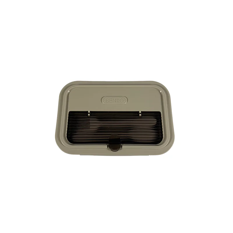 Plastic pet food storage container