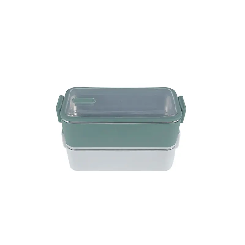 SafeStack™ TPE-Sealed Stainless Steel Lunch Box