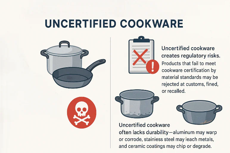 cookware certification by material