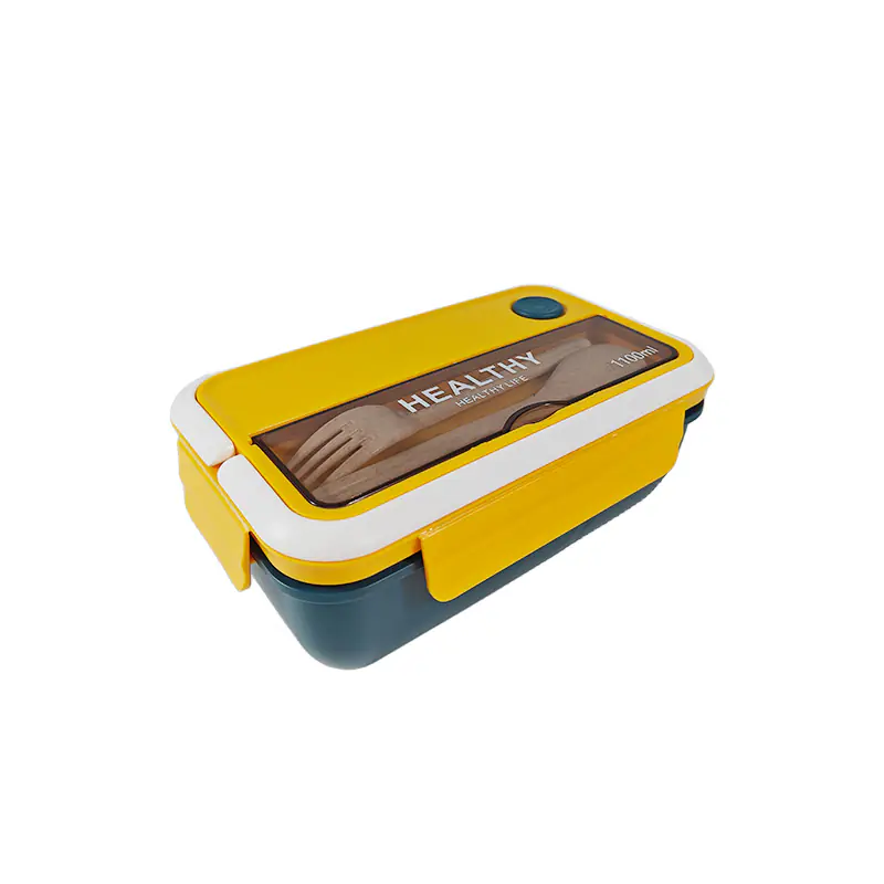 Vibrant Healthy Lunch Box with Utensils for Wholesale
