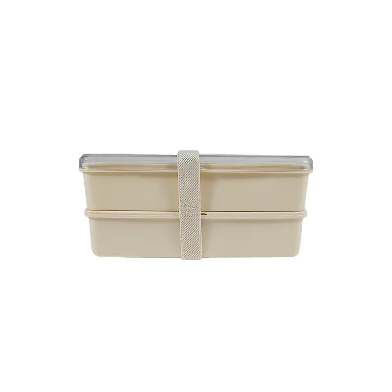 Double-Layer Lunch Box Supplier Front