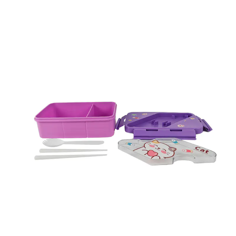 BPA-Free Food Containers with Spoon and Fork Supplier
