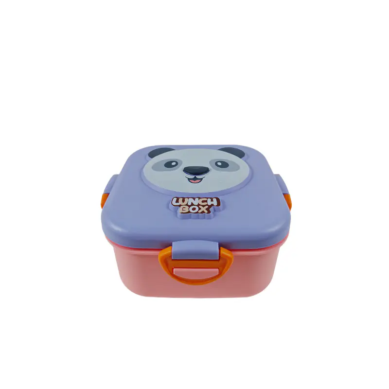 Cute Panda - Themed Lunch Box with Utensil for Wholesale