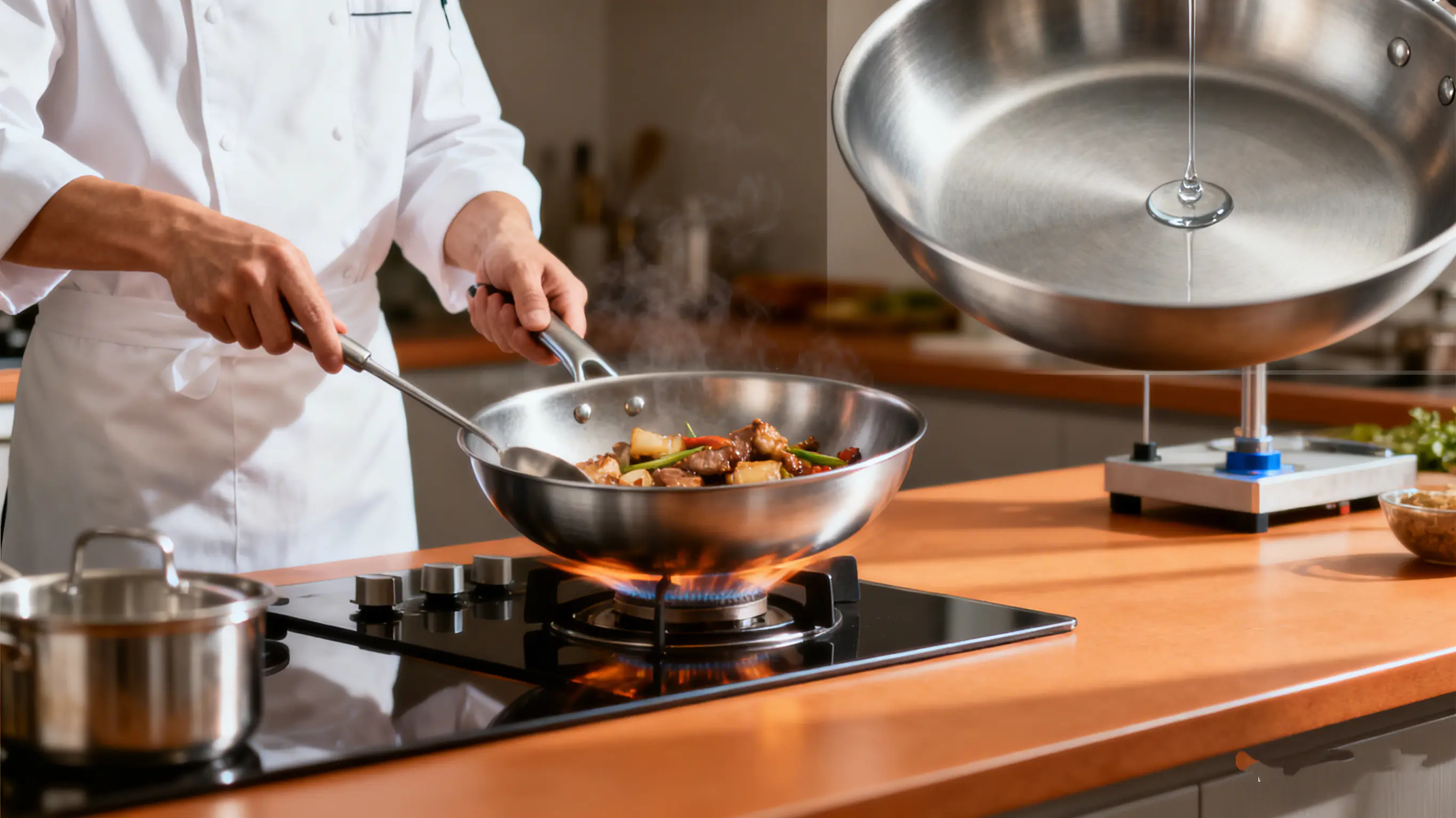 titanium & ceramic cookware