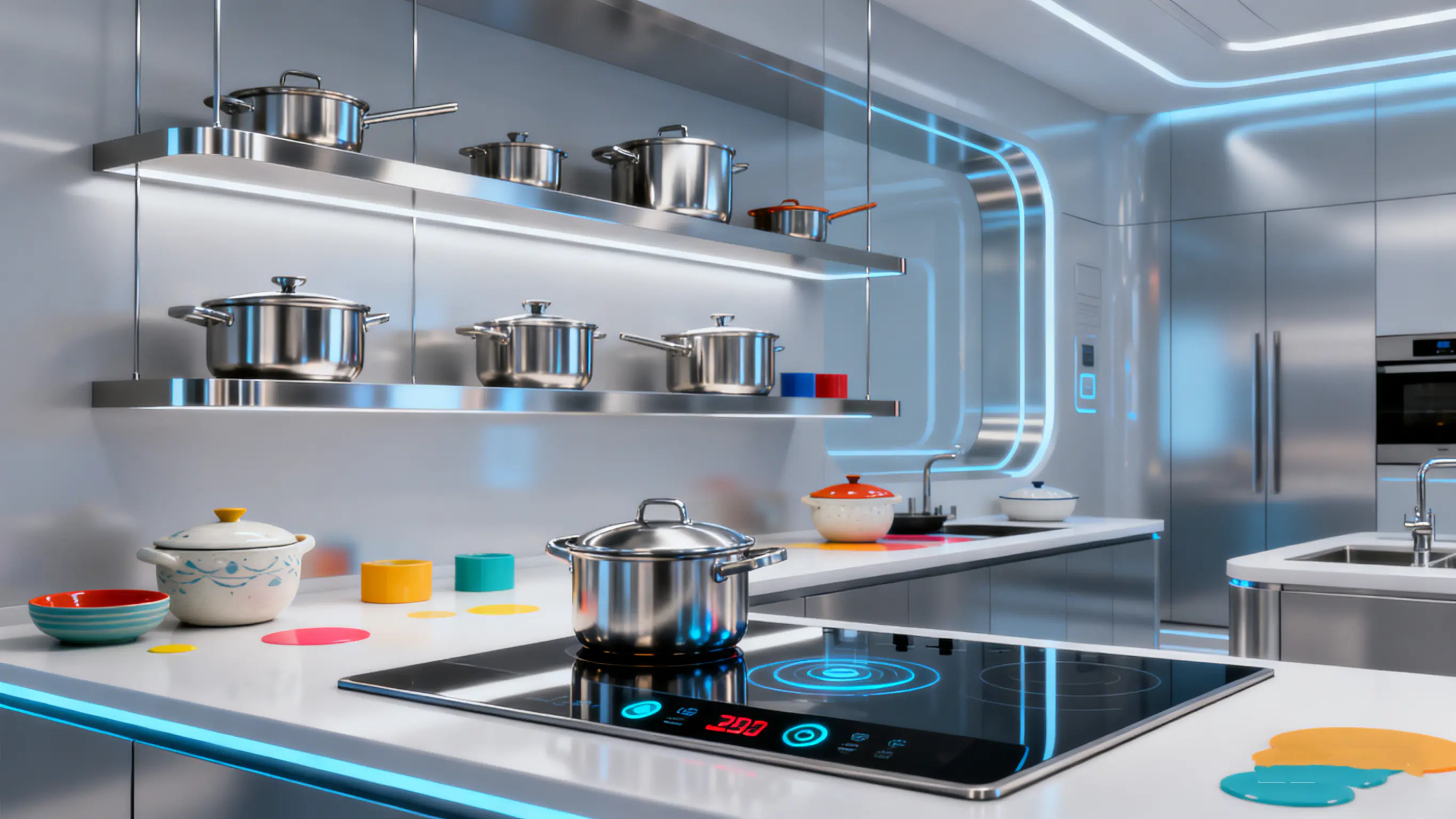 titanium & ceramic cookware