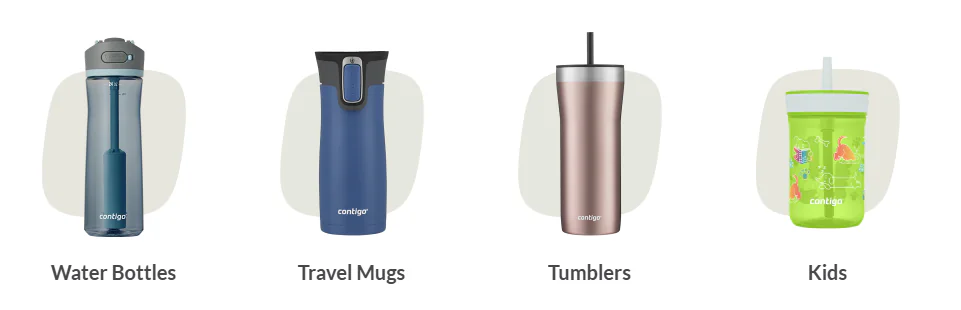 contigo water bottle series