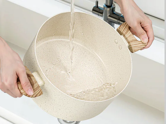 Do you add stock pots to water