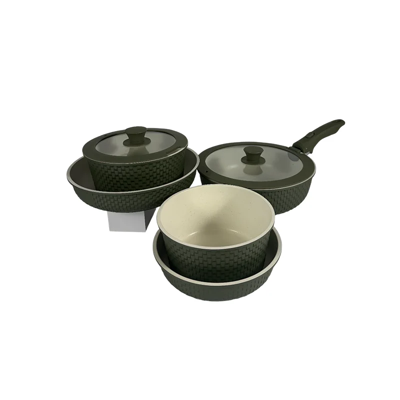 Detachable Die-cast Aluminum Cookware Set Manufacturer