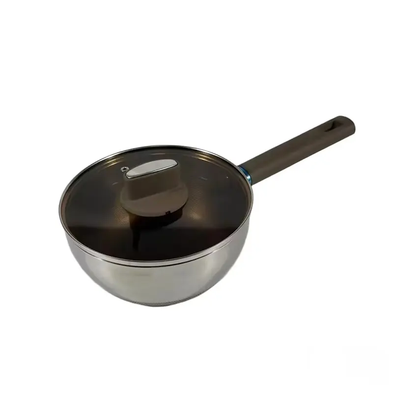 Tri-Ply Fry Pan Supplier - Durable Stainless Steel Cookware-1