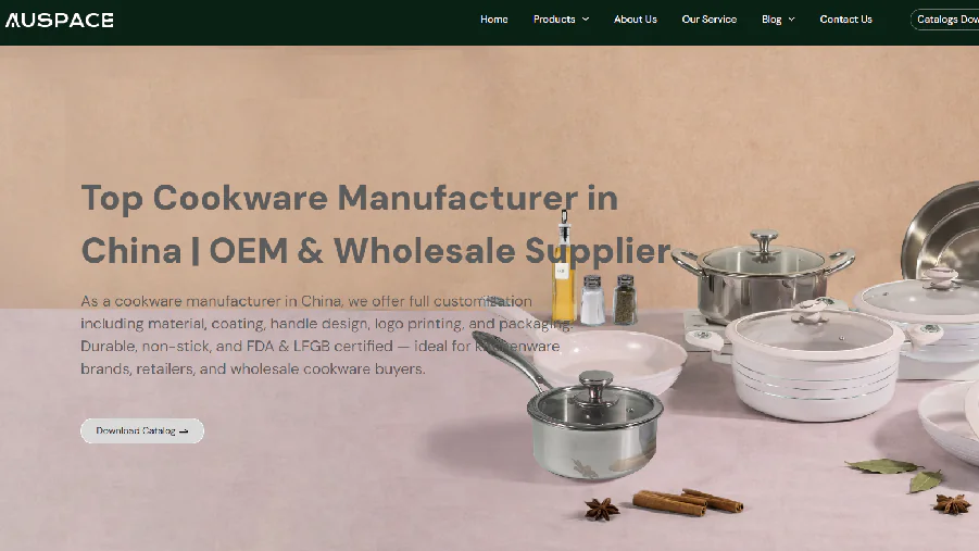 die cast aluminum cookware manufacturer