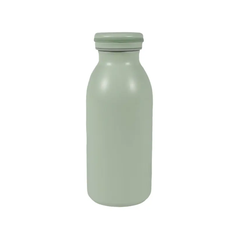 Milk Bottle Style Stainless Steel Water Bottle1
