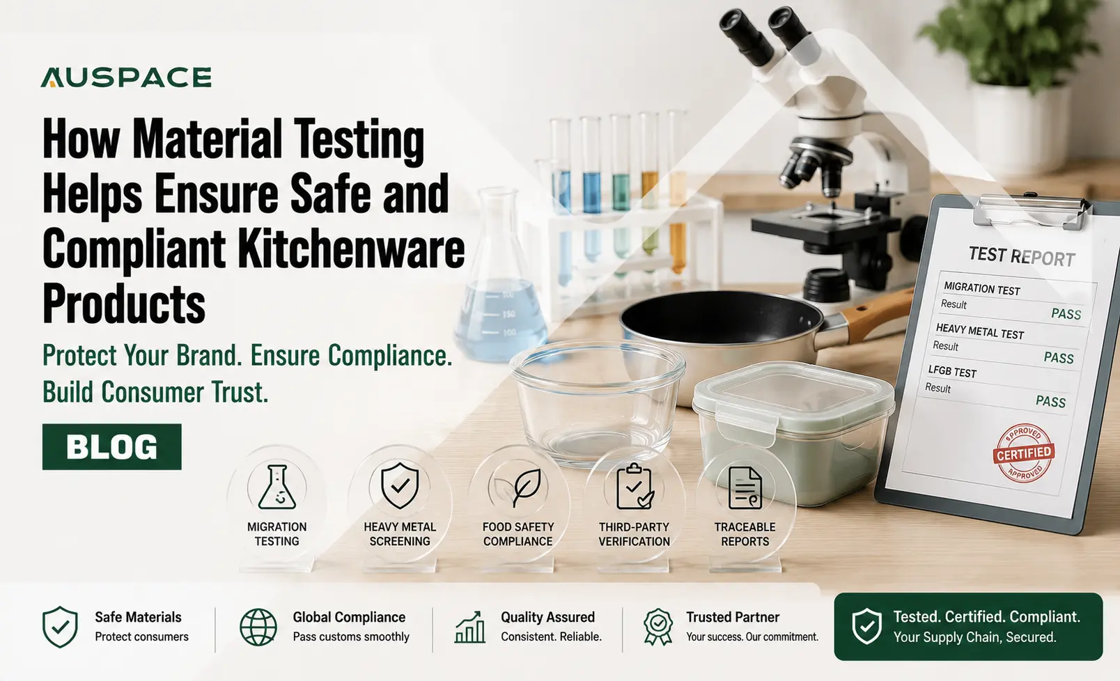 Kitchenware Material Testing