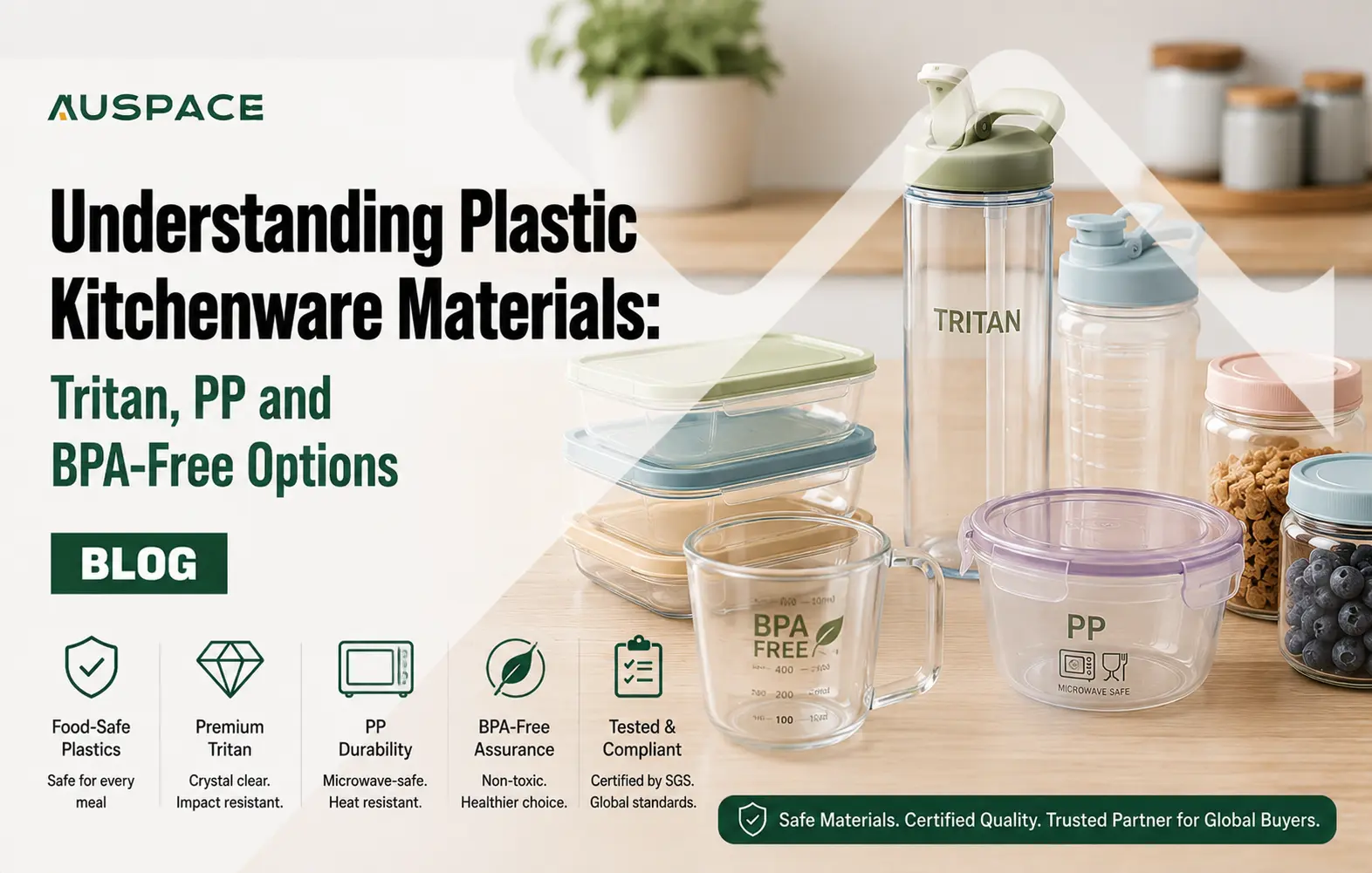 Plastic Kitchenware Materials